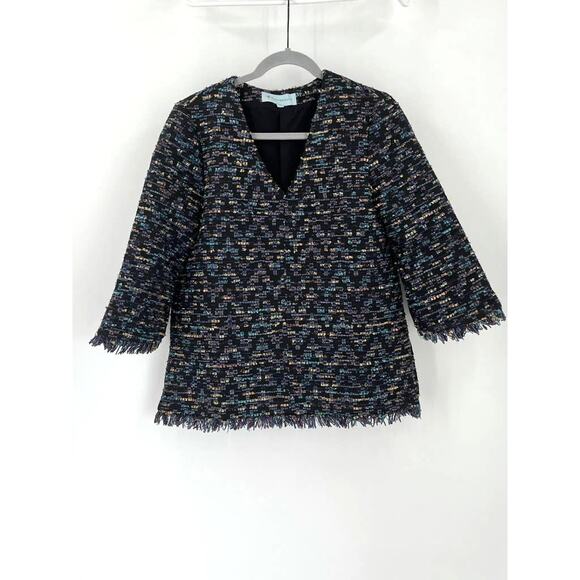 Tuckernuck Belfast Metallic Tweed Top - Picture 2 of 7